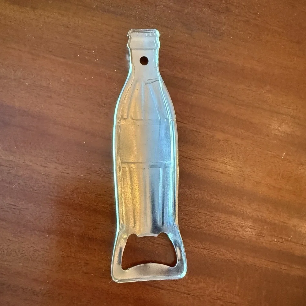 Vintage Coca-Cola Bottle Openers Lot of 2 Wall Mount Cast Metal, 5